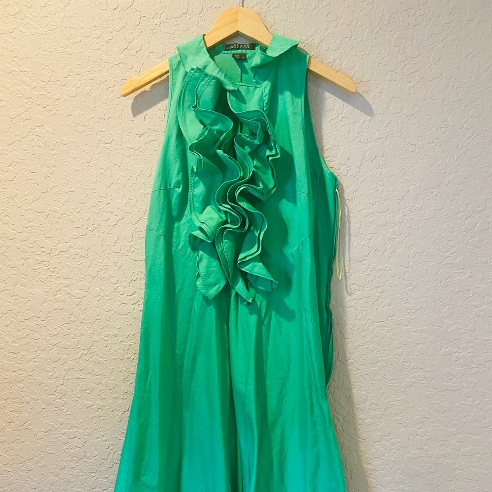 Ralph Lauren Polo green dress
